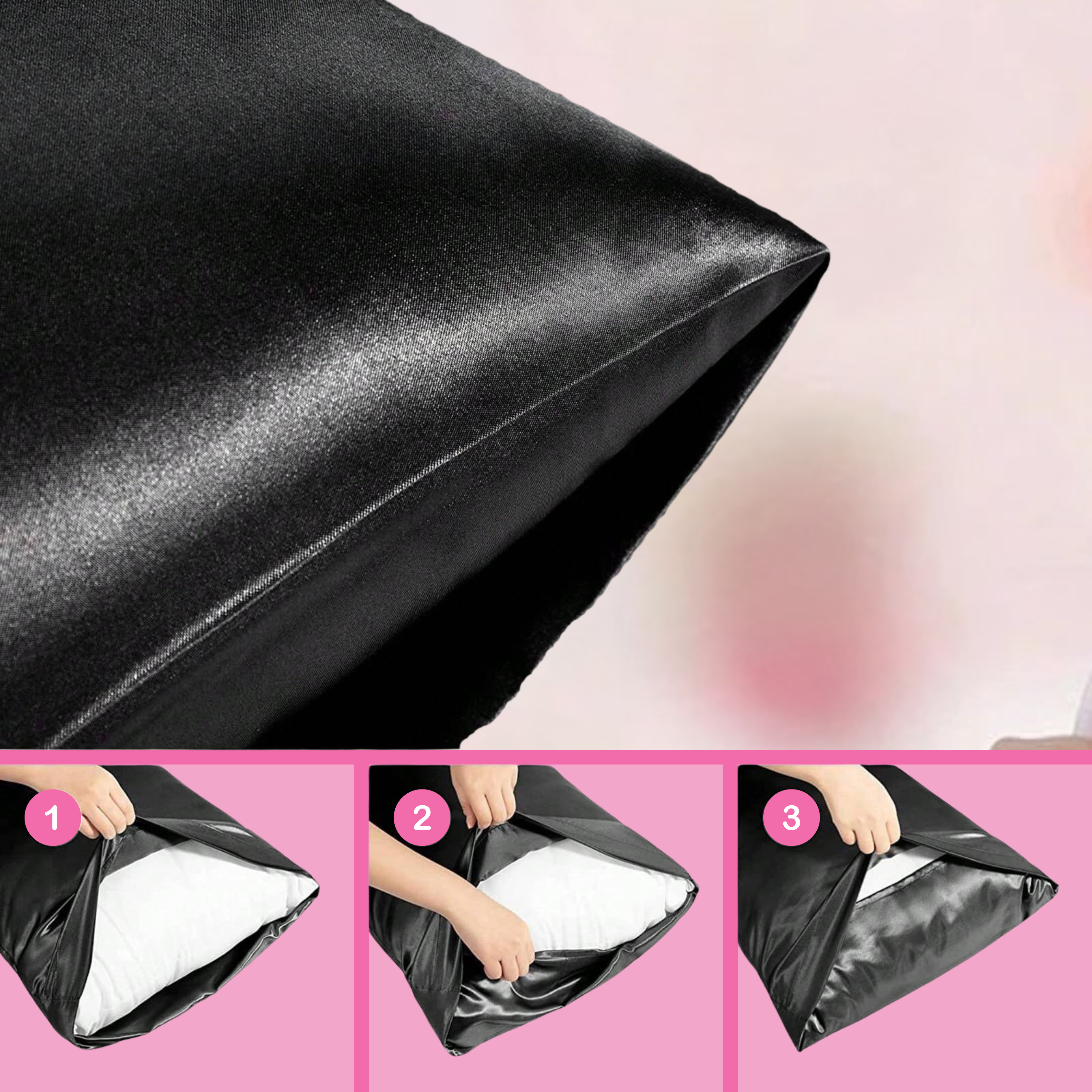 Silviy Satin Pillowcase