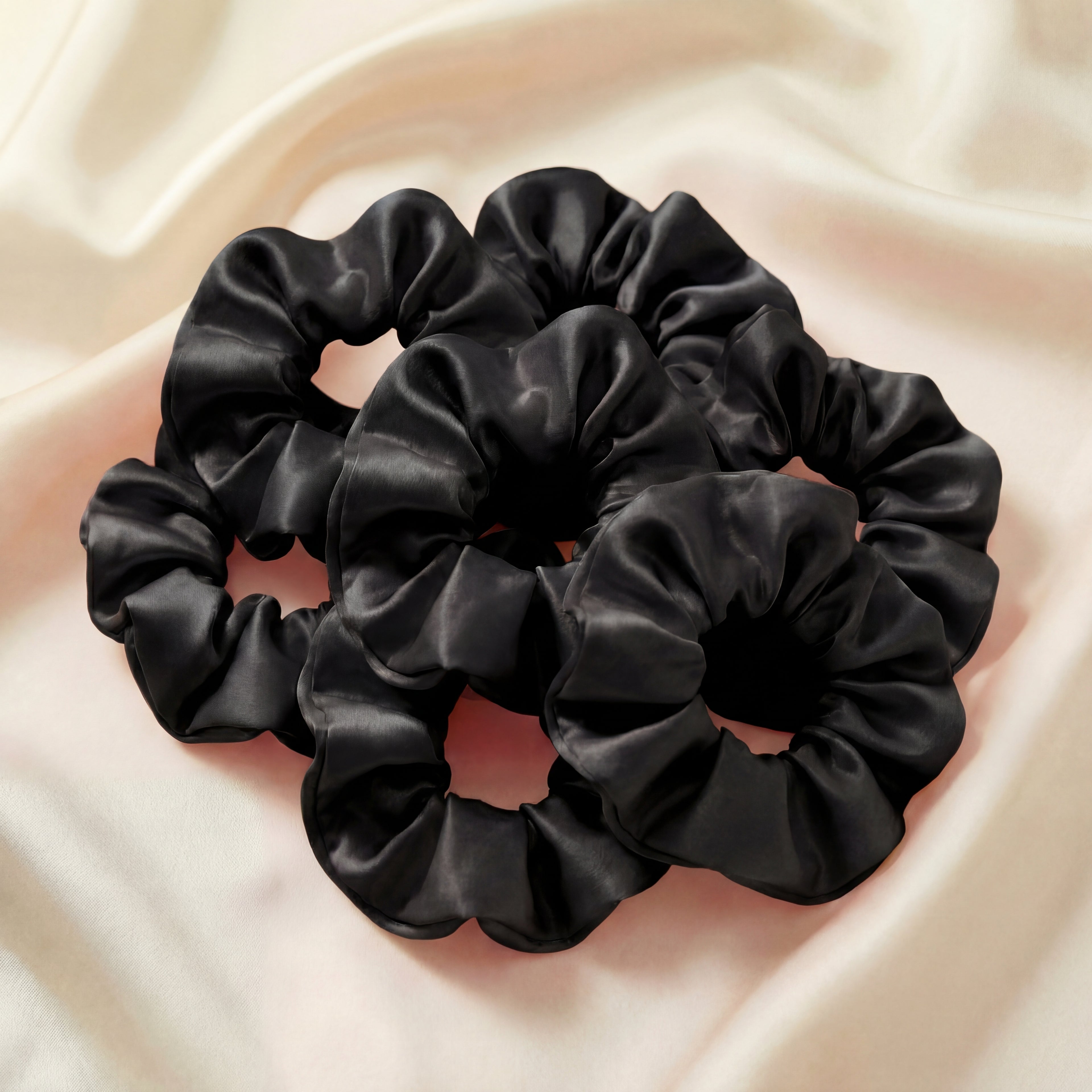 Silviy Satin Scrunchies